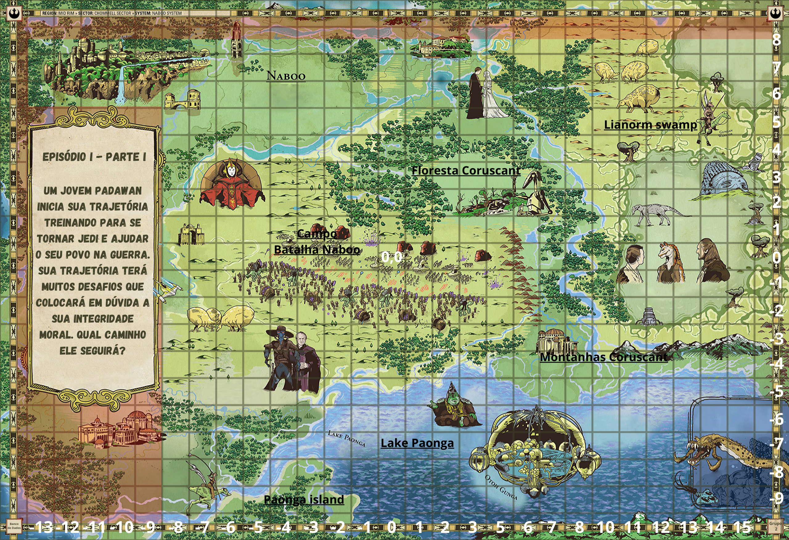 Mapa - Naboo